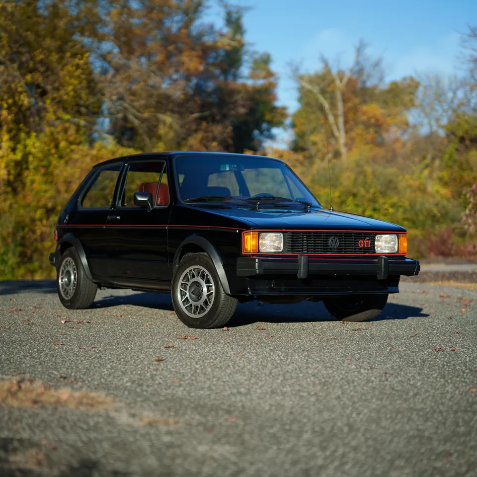 1983 Volkswagen Rabbit GTI — Front three-quarter view
